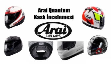 Arai Quantum Kask incelemesi